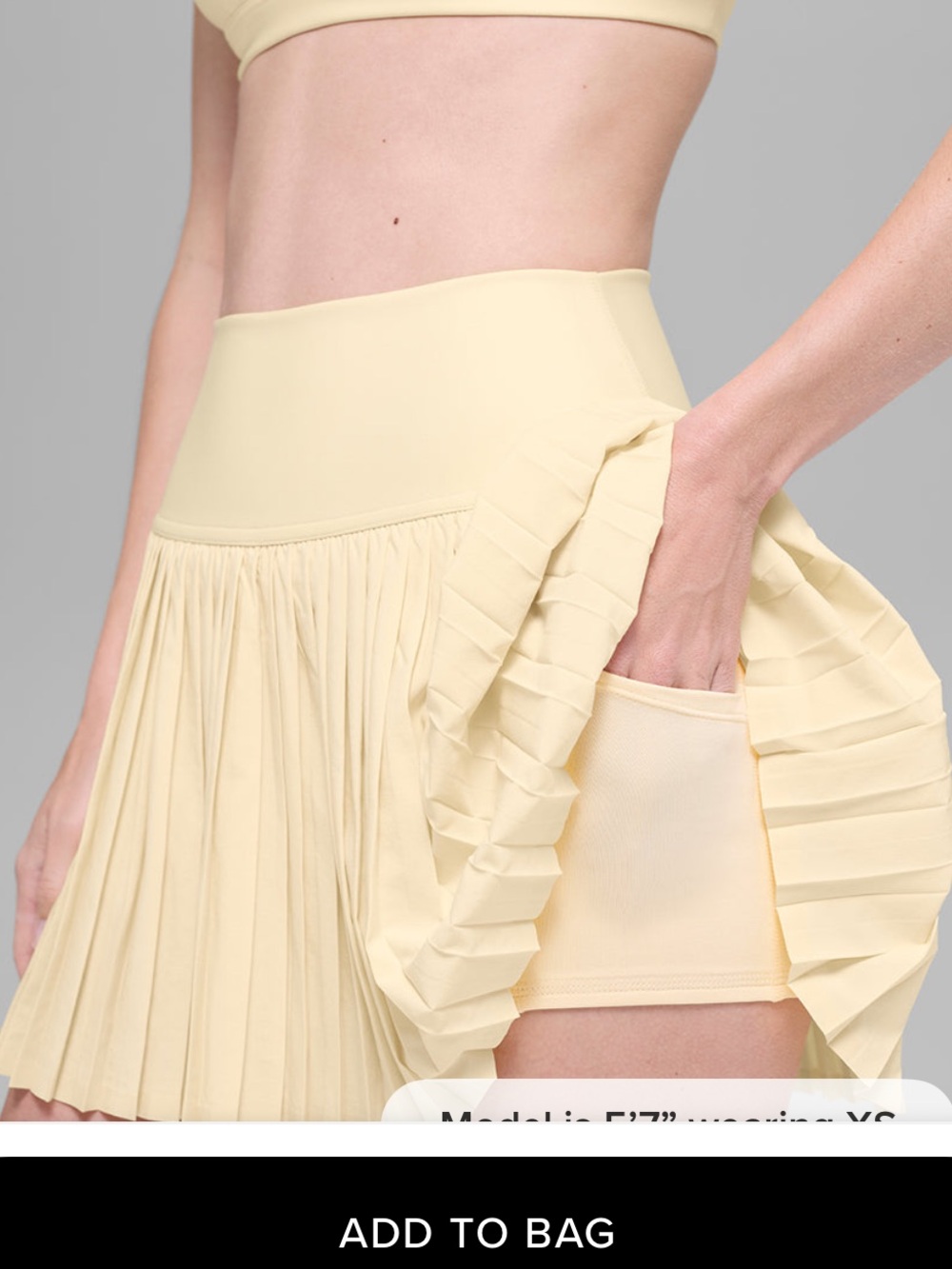 ALO Yoga grand slam tennis skirt
